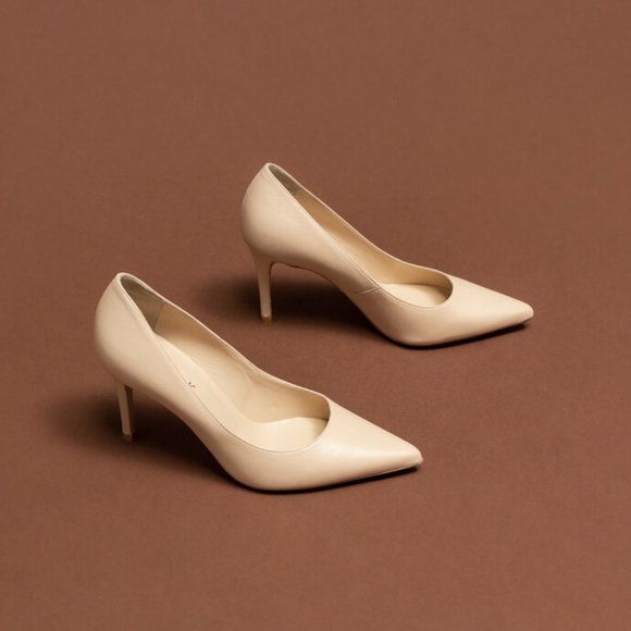 Jonak Pump with pointed toe in Rose - Picture 2 of 4